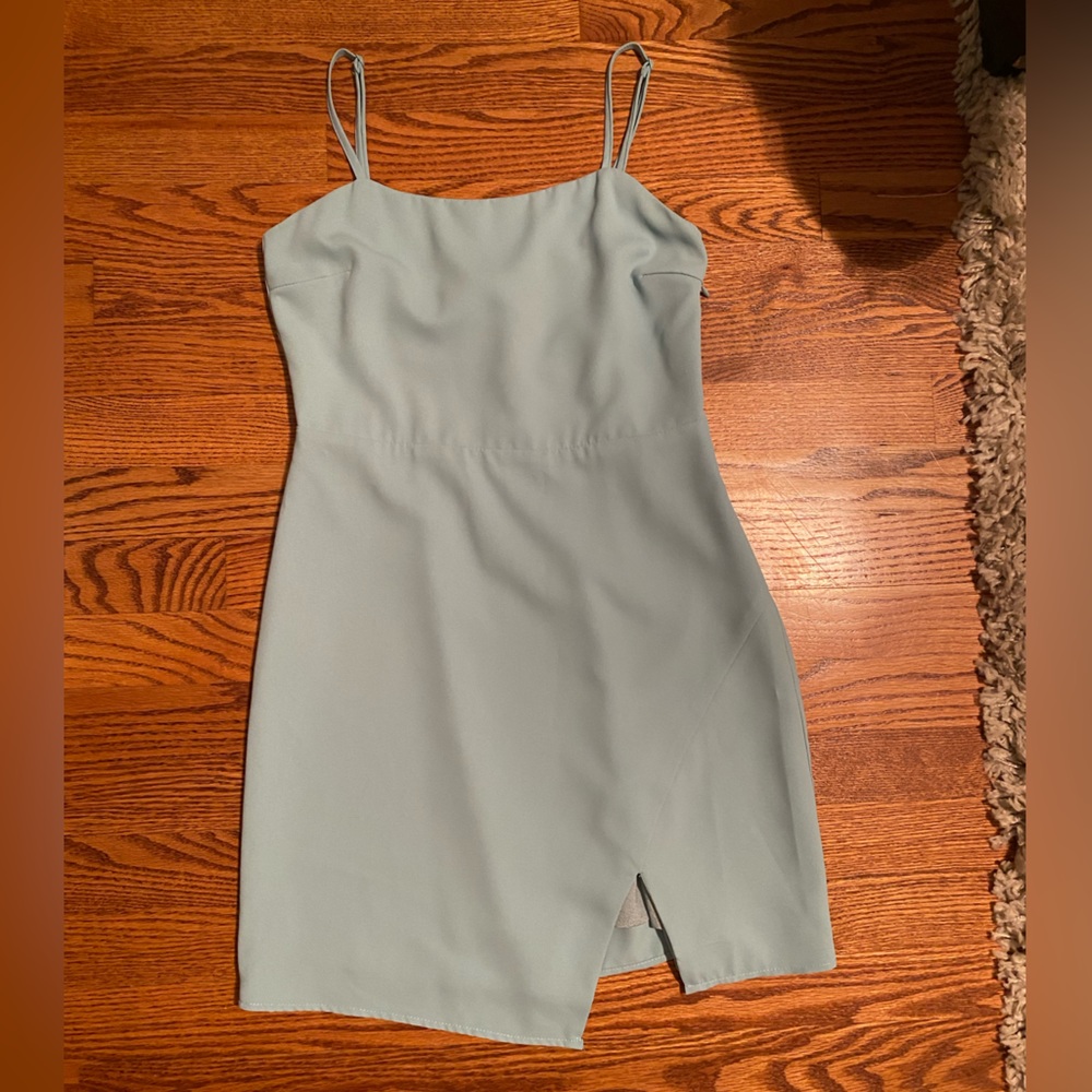 Light Green Mini Dress